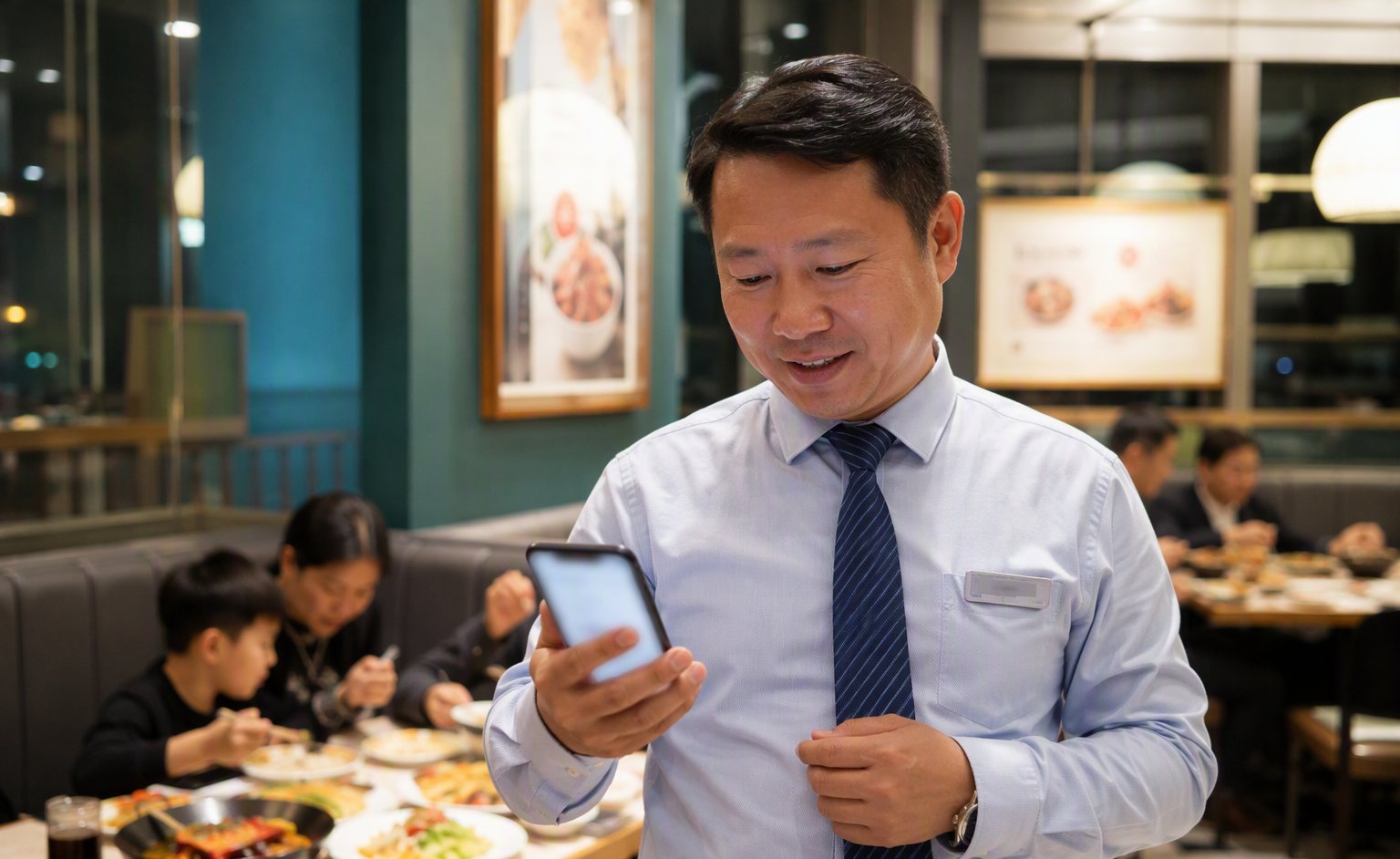 餐饮酒店行业AI应用场景实拍