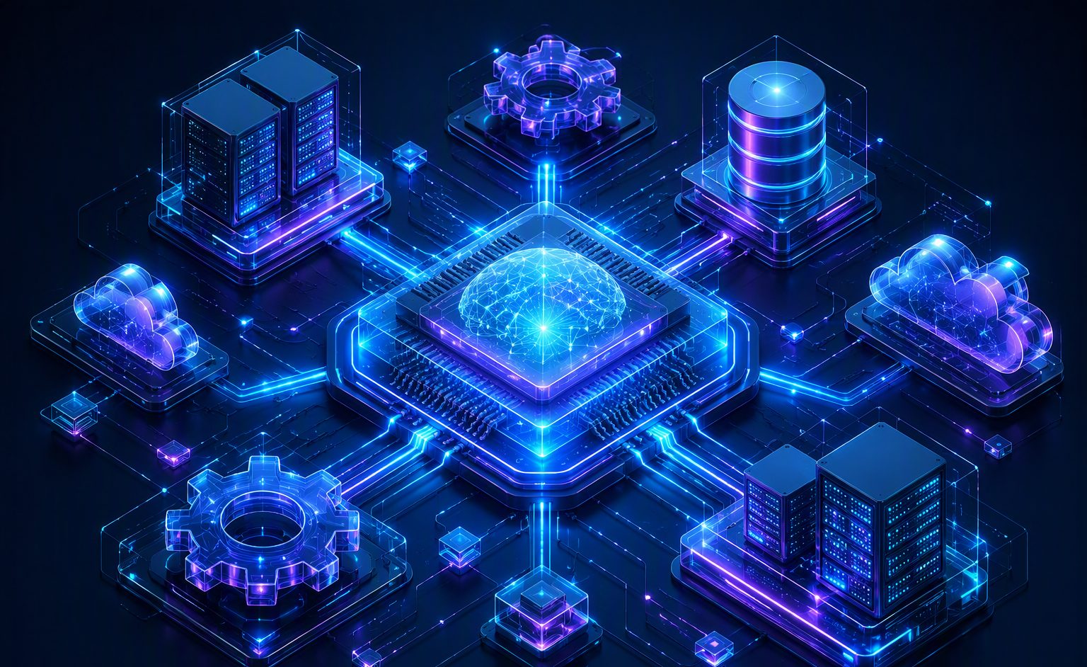 AICN AIOS 企业AI操作系统系统概念图